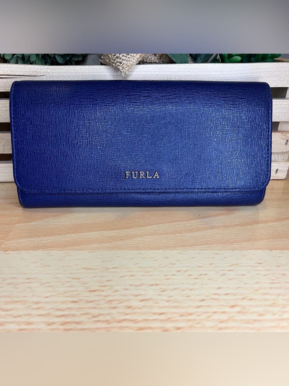 Furla Navy Blue Wallet